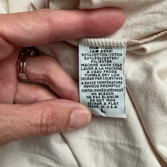 NEW Chaser Vintage White Navy Raglan Sleeve Tulum Mexico Crewneck Graphic Tee L - Picture 5 of 5